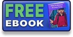 A small blue button with an image of an eBook cover, reading "Free eBook"